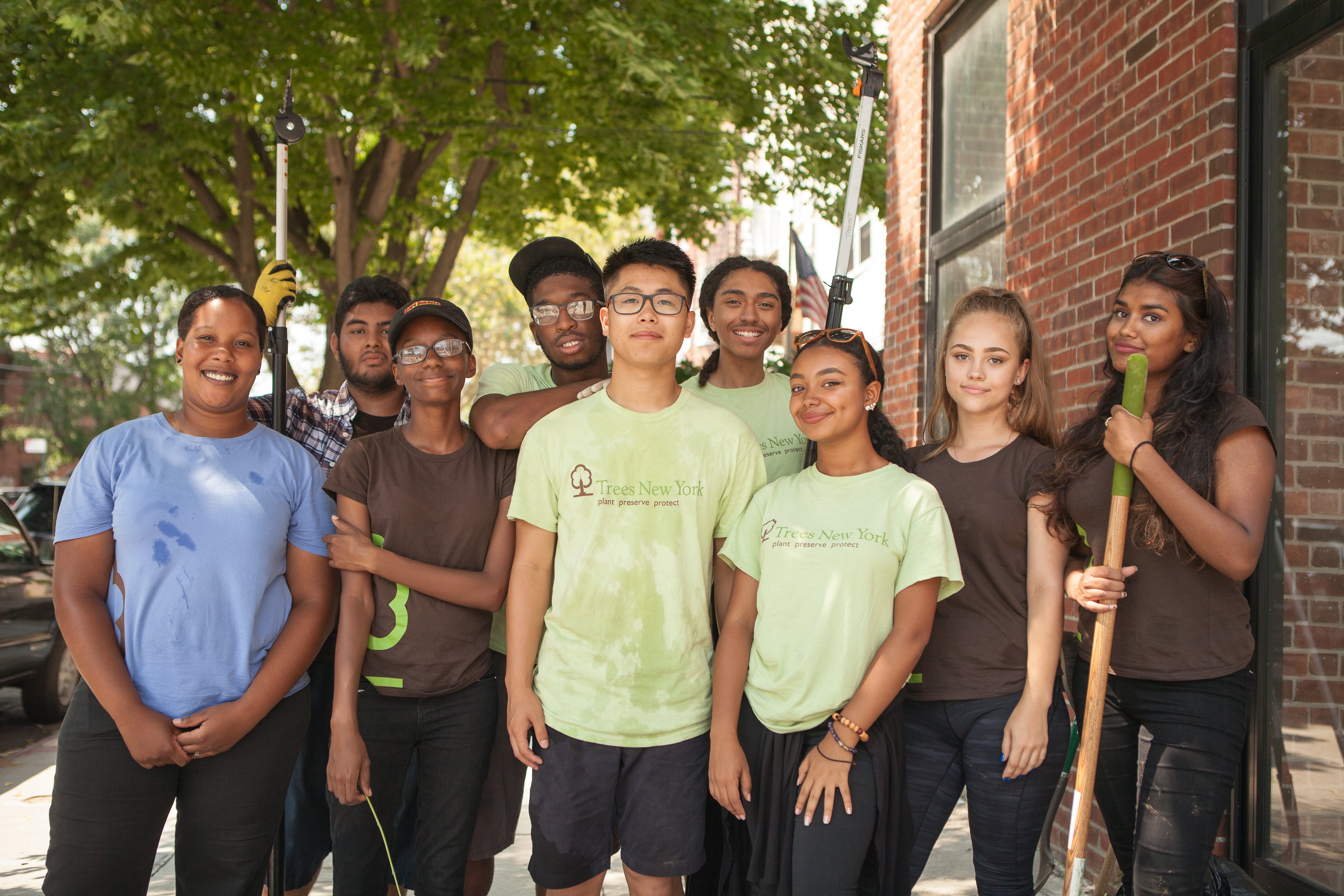 Ashleigh Pettus and Trees New York’s Young Urban Forester Internship ...