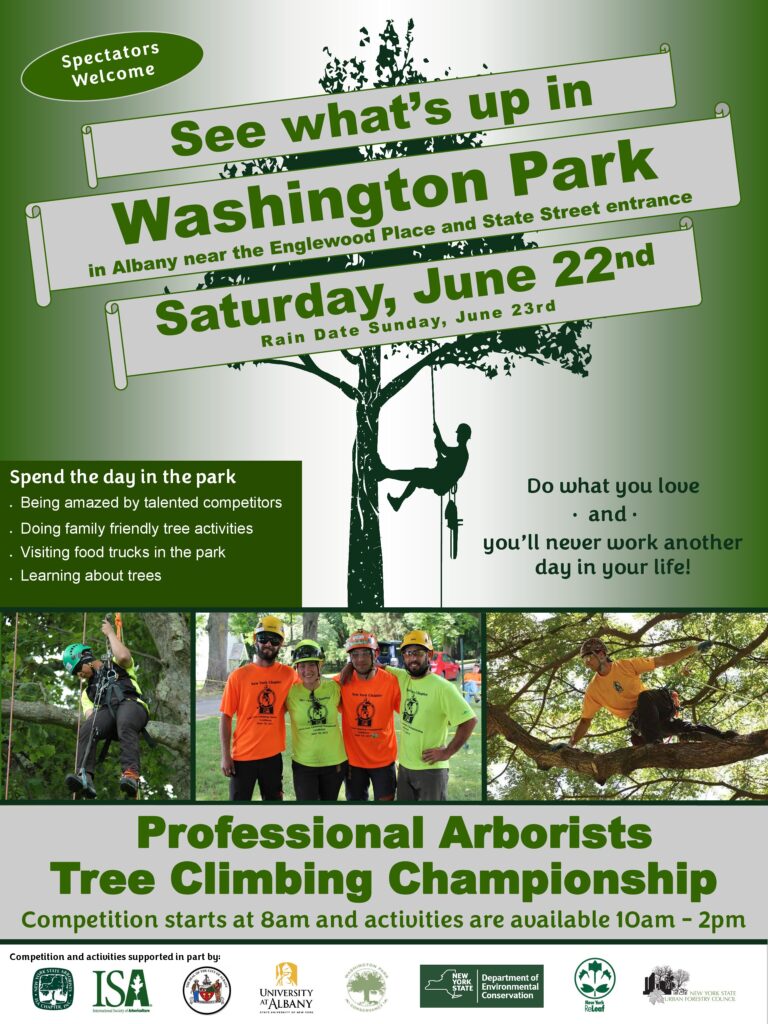 New York State Tree Climbing Championship on June 22, 2024! – New York ...